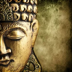 Keuken foto achterwand Boeddha gouden Boeddha