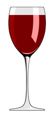 Glass of wine
