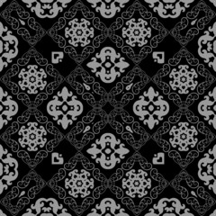 Seamless Vintage. Wallpaper Pattern. Vector