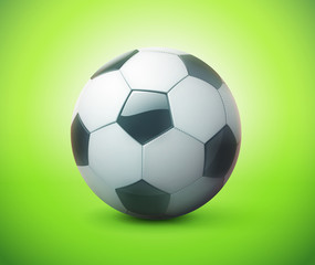 Naklejka premium football/soccer ball