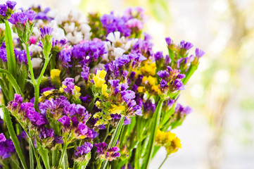 Naklejka premium Floral postcard