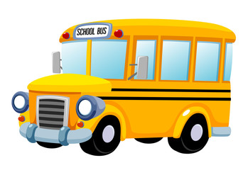 illustration of School bus vector