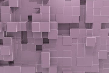 Pale magenta   computer  deep  pattern Cube Background ''