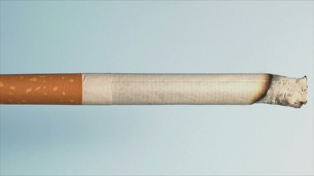 Zigarette im Zeitraffer