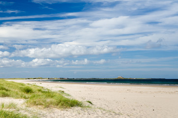 Fototapeta na wymiar Northumberland beach