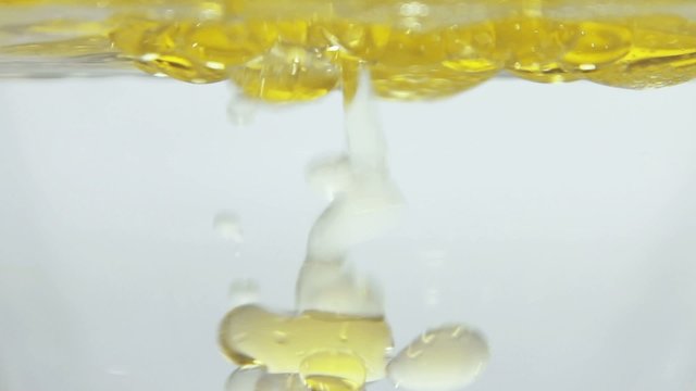 Oil in water