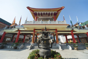 Obraz premium Tao Temple - Fung Ying Seen Koon in Hong Kong.