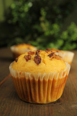 Muffins with nuts