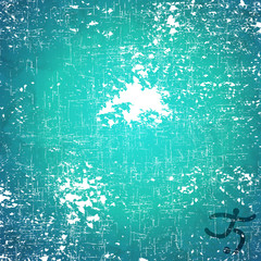 Sport soccer icon on old paper background and textured