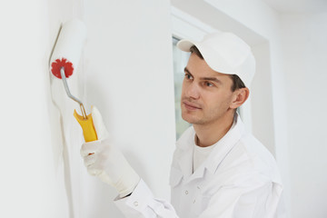 house painter at work