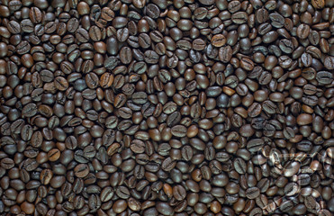 Sport weight icon on coffee texture and background