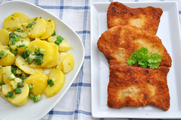 Wiener Schnitzel mit Kartoffelsalat