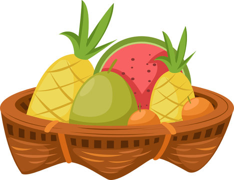 Cartoon Fruit Basket Images – Browse 12,702 Stock Photos, Vectors, and  Video | Adobe Stock
