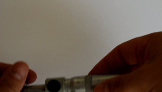 Tool micrometer, measure the thickness
