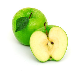 Green apple fruits