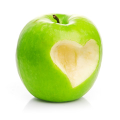 Fresh green apple