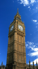 Fototapeta na wymiar Big Ben Tower (Londyn, Anglia)