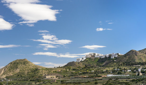 Mojacar Village Almeria Province Andalusia Spain