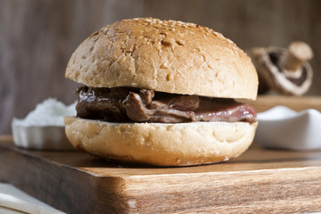 steak burger