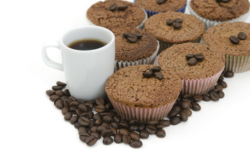Coffee  and Coffee Muffins
