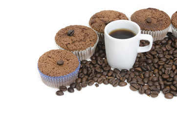 Coffee  and Coffee Muffins