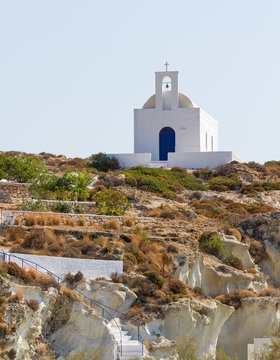 Agia Varvara chapel, Kimolos island, Cyclades, Greece