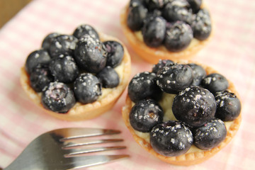 Blueberry tarts
