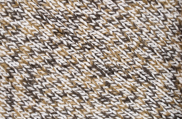 Knitted woolen background