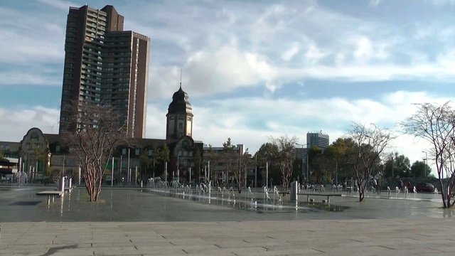 &Ouml;ffentlicher Platz, Zeitraffer