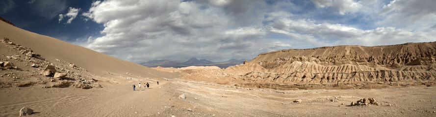 Fototapeta na wymiar Valley of księżyca, Atacama, Chile