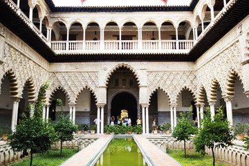 Fototapeta premium Real Alcázar di Siviglia