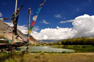 Tibetan lake