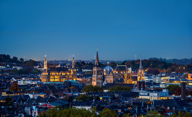 Aachen Night Panorama