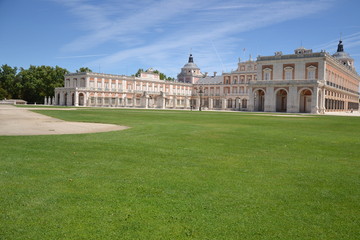 Fototapeta na wymiar Pałac Królewski w Aranjuez