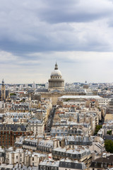 Fototapeta na wymiar Panorama Paryża - Francja