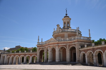 Fototapeta na wymiar Prawdziwy Kościół San Antonio w Aranjuez