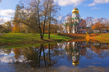 Fedorovsky cathedral in Pushkin, Russia.