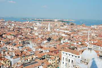 Fototapeta premium Venezia dall'alto