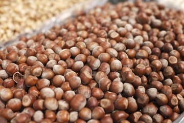 Chestnuts for sale in supermarket
