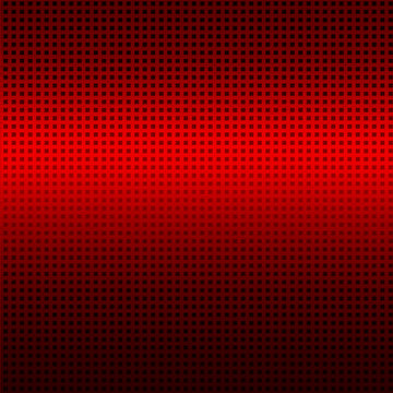 red background metal texture black grid pattern