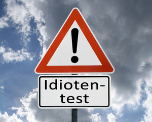 Idiotentest  #121028-004