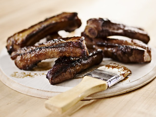 barbecue pork ribs