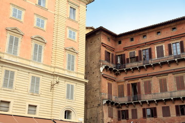 Piazza Il Campo, Siena, Tuscany, Italy