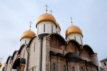 Fototapeta na wymiar Cathedral in the Moscow Kremlin. Russia