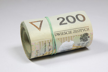 Polskie 200 złotych - obrazy, fototapety, plakaty