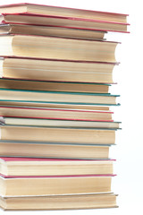 Books pile