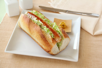 Pork Hot Dog