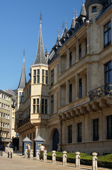 Fototapeta premium Großherzogliches Palais Altstadt Luxemburg