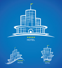 Hotel - vector illustration
