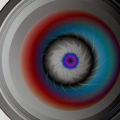 Colorful eye camera lens